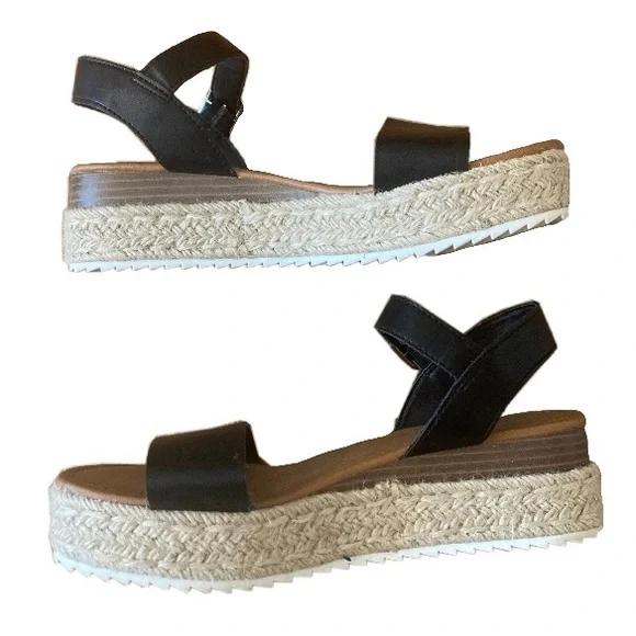 Flatform Espadrille Sandals - Picture 3 of 6